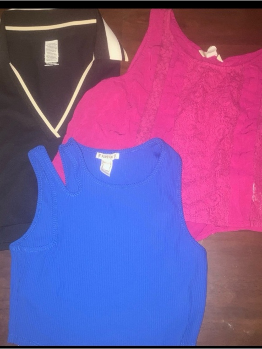 Crop Tank Top Lot of 3